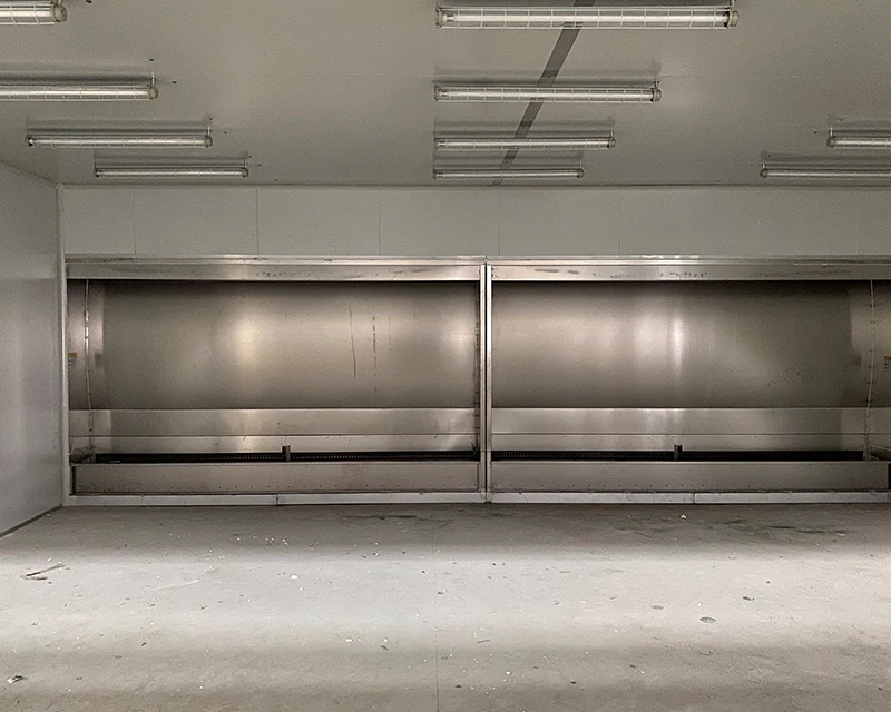 Cabines de pulv&eacute;risation de lavage &agrave; l'eau industrielle et cabines de peinture &agrave; rideau d'eau