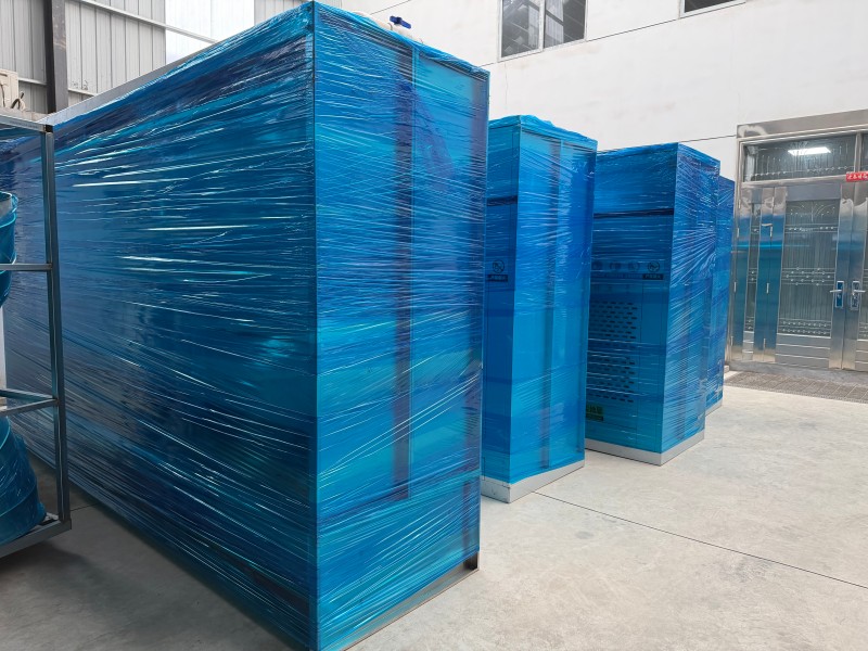 Cabine de rideau d'eau livrée avec succès au Kazakhstan